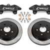 BMR 97-04 Chevrolet Corvette C5 / 05-13 C6 Brake Kit For 15in Conversion Solid Rotors Black Calipers