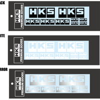 HKS LOGO Sticker a la carte BLACK