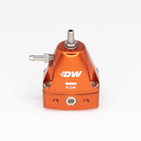 DeatschWerks DWR1000iL In-Line Adjustable Fuel Pressure Regulator - Orange