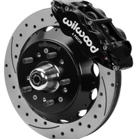 Wilwood 70-81 FBody/75-79 A&XBody FNSL6R Frt Brk Kit 12.88in D/S Rtr Blk Caliper Use w/ PD Spindle