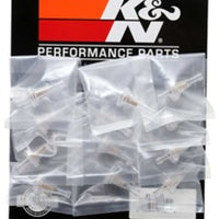 K&N 0.25in Flange 2.15in Length 1in OD Sintered Porous Bronze Fuel Filter (Set of 12)