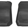 Husky Liners 07-12 Jeep Wrangler WeatherBeater Black Floor Liners