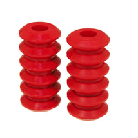 Prothane Universal Coil Spring Inserts - 7.5in High - Red