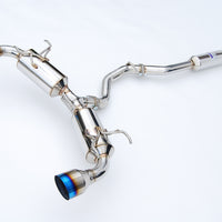 Invidia 12+ Subaru BRZ / Toyota 86 N2 60mm Single Layer Titanium Burnt Tips Cat-Back Exhaust