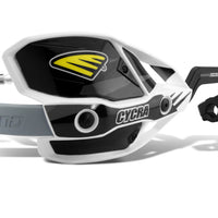 Cycra CRM Ultra 1-1/8 in. Clamp w/White Shields/Black Covers