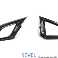 Revel GT Dry Carbon A/C Vent Covers (Left & Right) 16-18 Honda Civic - 2 Pieces