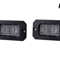 Diode Dynamics Stage Series 2 In LED Pod Pro - White Flood Flush RBL (Pair)