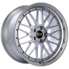 BBS LM 19x9 5x114.3 ET38 Diamond Silver Center Diamond Cut Lip Wheel - 82mm PFS/Clip Required