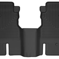 Husky Liners 19-24 JLU Jeep Wrangler 4 Door X-Act Contour Black Floor Liners (2nd Seat)