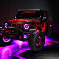 Oracle Jeep Wrangler JK/JL/JT High Performance W LED Fog Lights - ColorSHIFT - Dynamic SEE WARRANTY