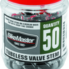 BikeMaster Valve Stem Chrome Tubeless Tub 50