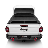 Rugged Ridge 20-22 Jeep Gladiator w/o Trail Rail Sys Armis Tonneau Cover w/Max Track - Tex. Blk