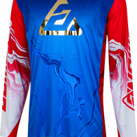 Answer 23 Elite Fusion Jersey Red/White/Blue Youth - Large