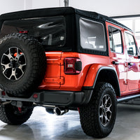 AWE Tuning 2018+ Jeep Wrangler JL/JLU Tread Edition Axle-Back Dual Exhaust - Chrome Silver Tips