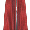 Spectre Adjustable Conical Air Filter 9-1/2in. Tall (Fits 3in. / 3-1/2in. / 4in. Tubes) - Red