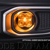 Diode Dynamics SS3 LED Pod Max Type M Kit - Yellow SAE Fog