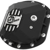 aFe Street Series Dana 30Front Differential Cover Black w/ Machined Fins 97-18 Jeep Wrangler