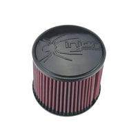 Injen High Performance Air Filter - 2.75 Black Filter 6 Base / 5 Tall / 5 Top