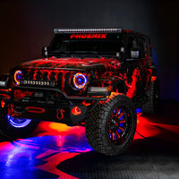 Oracle Jeep Wrangler JK/JL/JT High Performance W LED Fog Lights - w/o Controller SEE WARRANTY