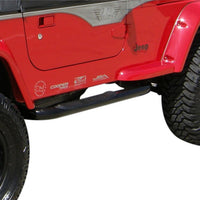 Rampage 1987-1995 Jeep Wrangler(YJ) 3 Inch Round Nerf Bar - Black