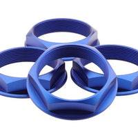 fifteen52 Super Touring (Chicane/Podium) Hex Nut Set of Four - Anodized Blue