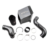 Wehrli 2006-2007 LBZ Duramax 4in Intake Kit with Air Box Stage 2 Gloss Black