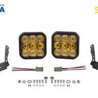 Diode Dynamics SS5 LED Pod Sport - Yellow Driving (Pair)