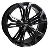 Enkei Vortex 5 Wheel 18x8 38mm Offset 5x114.3 72.6mm Bore Black Paint Wheel