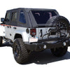 Rampage 2007-2018 Jeep Wrangler(JK) Recovery Bumper Rear - Black