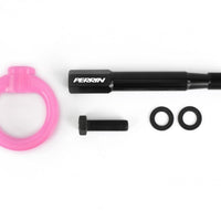 Perrin 15-19 Subaru WRX/STI Tow Hook Kit (Rear) - Hyper Pink