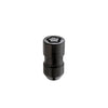 McGard Wheel Lock Nut Set - 5pk. (Cone Seat) M14X1.5 / 22mm Hex / 1.639in OAL - Black