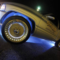 Oracle LED Illuminated Wheel Rings - White SEE WARRANTY