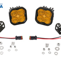 Diode Dynamics SS3 Max ABL - Yellow Combo Standard (Pair)