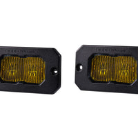 Diode Dynamics Stage Series 2 In LED Pod Pro - Yellow Fog Flush ABL (Pair)