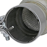 aFe MACH Force-Xp 409 SS Resonator 3in. Inlet/Outlet / 4in. Diameter / 12in. Body / 16in. Length