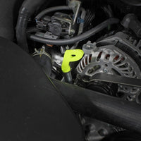 Perrin Subaru Dipstick Handle P Style - Neon Yellow