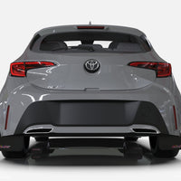 Rally Armor 12-19 Ford Focus ST / 16-19 RS Black Mud Flap BCE Logo