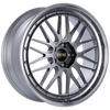 BBS LM 18x9.5 5x114.3 ET38 Diamond Black Center Diamond Cut Lip Wheel - 82mm PFS Required