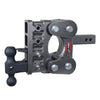 Gen-Y The Boss Torsion-Flex 2in Shank 5in Drop 16K Hitch w/GH-051 Dual-Ball/GH-032 Pintle Lock