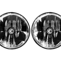 KC HiLiTES 07-18 Jeep JK (Not for Rubicon/Sahara) 7in. Gravity LED DOT Headlight (Pair Pack System)