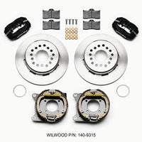 Wilwood Forged Dynalite P/S Park Brake Kit 12 Bolt 2.75in offset Staggered Shock