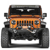 Raxiom 07-18 Jeep Wrangler JK 50-In LED Light Bar Windshield Mount