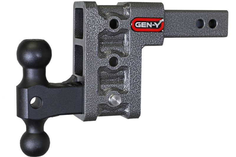 Gen-Y Mega Duty 2in Shank 5in Drop 2K TW 16K Hitch w/GH-051 Dual-Ball