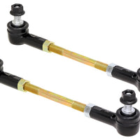 RockJock Adjustable Sway Bar End Link Kit 6 1/2in Long Rods w/ Sealed Rod Ends and Jam Nuts pair