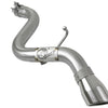 aFe MACH Force-Xp Axle-Back Exhaust System w/Polished Tip 18-20 Jeep Wrangler L4-2.0T / V6-3.6L