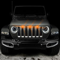 Oracle Pre-Runner Style LED Grille Kit for Jeep Gladiator JT - Amber SEE WARRANTY