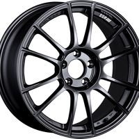 SSR GTX04 18x8.5 5x100 44mm Offset Dark Gunmetal Wheel