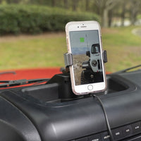 Rugged Ridge Dash Multi-Mount Charging Phone Kit 11-18 JK