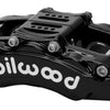 Wilwood Caliper - AT6 Lug Mount Black 1.75in/1.38in/1.38in Piston .75in Rotor - Right Side