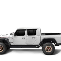 Rugged Ridge 20-22 Jeep Gladiator w/o Trail Rail Sys Armis Tonneau Cover w/Max Track - Tex. Blk